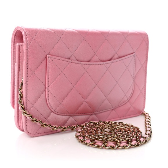 NWT Chanel pearly pink wallet on chain - Picture 2 of 5